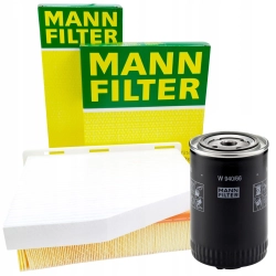 ZESTAW FILTRÓW MANN VW PASSAT B6 1.8T 150 KM