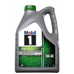 OLEJ SILNIKOWY MOBIL 1 ESP X4 0W40 5L