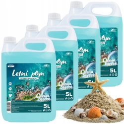 LETNI PŁYN DO SPRYSKIWACZY ZAPACHOWY 20L USUWA OWADY SKUTECZNY OCEAN BREEZE