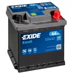 AKUMULATOR EXIDE EXCELL 44AH 400A EB440