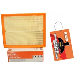 FILTR POWIETRZA KNECHT LX 819 DO AUDI A4 SEAT EXEO