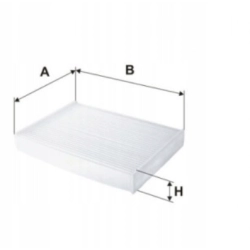 FILTR KABINOWY FILTRON K 1329 DO HYUNDAI KIA