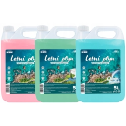 LETNI PŁYN DO SPRYSKIWACZY ZAPACHOWY 15L USUWA OWADY SKUTECZNY - JABŁKO