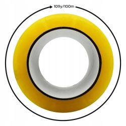 TAŚMA PAKOWA 100m BARDZO MOCNA KLEJĄCA