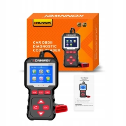 TESTER SKANER DIAGNOSTYCZNY OBD2 KONNWEI KW320 CE MENU W J. POLSKIM