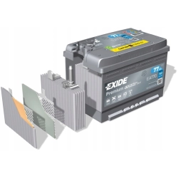 AKUMULATOR EXIDE PREMIUM 72AH 720A EA722 !