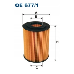 FILTR OLEJU FILTRON OE 677/1 DO MERCEDES