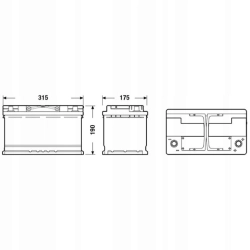 AKUMULATOR EXIDE START-STOP AGM 82AH 800A EK800 NEW MODEL ASSISTANCE EK820