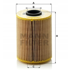 FILTR OLEJU MANN HU926/3X BMW HU 926/3X