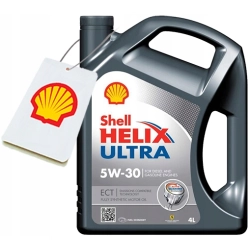 SHELL HELIX ULTRA ECT C3 5W30 4L 5W-30 + GRATIS