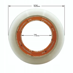 TAŚMA PAKOWA KLEJĄCA BEZBARWNA 48/100Y KOZAK 1SZT