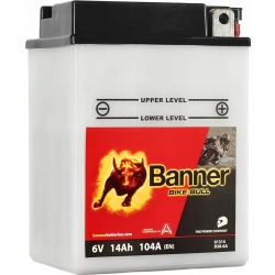 AKUMULATOR MOTOCYKLOWY 013 14 BANNER BULL BIKE 6V 14Ah