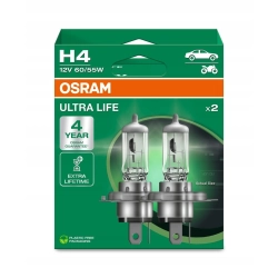 ŻARÓWKI OSRAM H4 64193ULT-2HB ULTRA LIFE LONGLIFE 12V BOX 2SZT