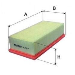 FILTR POWIETRZA FILTRON AP 196/6 DO PEUGEOT
