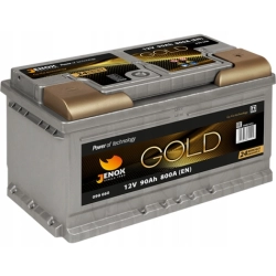 AKUMULATOR SAMOCHODOWY JENOX GOLD 90AH 800A P+ 090660ZA