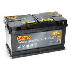 AKUMULATOR CENTRA 85AH 800A 12V +P FUTURA CARBON BOOST NOWY MODEL