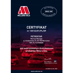 OLEJ PRZEKŁADNIOWY MILLERS OILS TRX SYNTH 75W90 1L