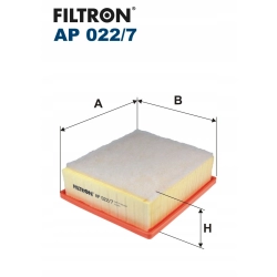 FILTR POWIETRZA FILTRON AP 022/7