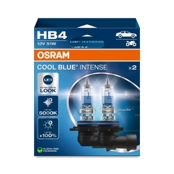 ŻARÓWKi OSRAM COOL BLUE INTENSE HB4 12V/51W P22D 5000K 2 SZTUKI