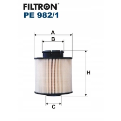 FILTR PALIWA FILTRON PE982/1 OPEL ASTRA PE 982/1