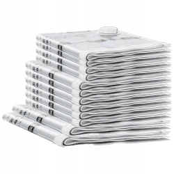 WORKI PRÓŻNIOWE KOZAK ZESTAW 15 ELEMENTÓW NA UBRANIA ODZIEŻ POŚCIEL KURTKI