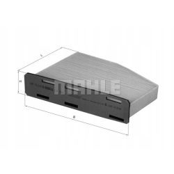 FILTR KABINOWY KNECHT LA 181 AUDI SEAT SKODA VW