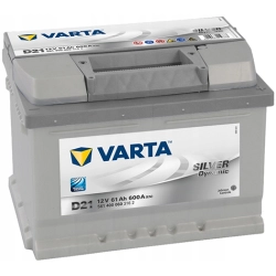 AKUMULATOR VARTA SILVER 61AH 600A D21