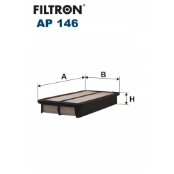 FILTR POWIETRZA FILTRON AP 146