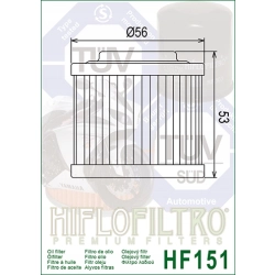 FILTR HIFLOFILTRO HF151 BMW HF 151
