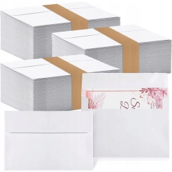 KOPERTA KOPERTY BIAŁE BIUROWE LISTOWE C6 BEZ OKIENKA MOCNY KLEJ 1000 SZT