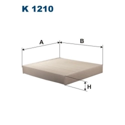 FILTR KABINOWY FILTRON K1210 DO TOYOTA K 1210