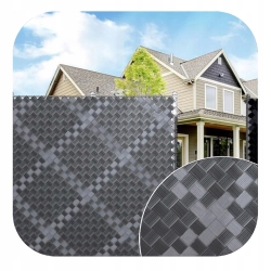 TAŚMA OGRODZENIOWA SZARA 475cm x 35m BASIC LINE OGRODZENIE PANELOWE + UV