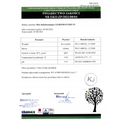 GLIKOL PROPYLENOWY PŁYN SOLARNY -35°C 20L EKO