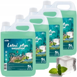 LETNI PŁYN DO SPRYSKIWACZY ZAPACHOWY 20L USUWA OWADY SKUTECZNY - MIĘTA