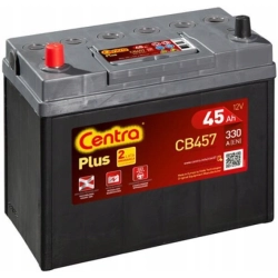 CENTRA PLUS CB457 AKUMULATOR 45AH 330A LEWY+