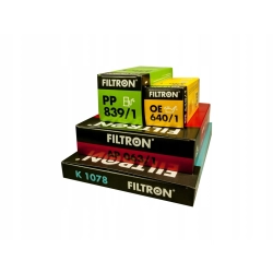 ZESTAW FILTRÓW FILTRON AUDI A6 C5 1.9 TDI 130KM