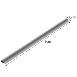 KLIPSY DO TAŚMY OGRODZENIOWEJ THEFENCE 19 CM ANTRACYT 20 SZT.