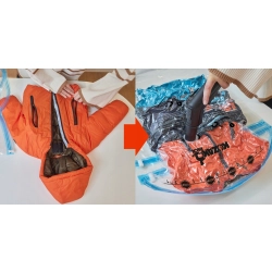 WOREK PRÓŻNIOWY 50X70 CM NA UBRANIA POŚCIEL ODZIEŻ KOZAK - 1 SZTUKA