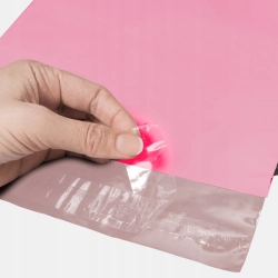 RÓŻOWE MOCNE FOLIOPAKI KURIERSKIE FOLIOPAK KURIERSKI 310x420 50 SZTUK