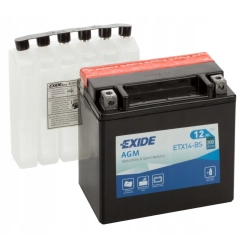 EXIDE BIKE 12V 12Ah 200A YTX14-BS ETX14-BS