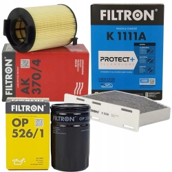 FILTRON ZESTAW FILTRÓW AUDI A3 8P 1.6 102KM