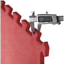 OCHRONNA MATA PODŁOGA GUMOWA PUZZLE NA SIŁOWNIĘ POD SPRZĘT 4 SZT 60x60