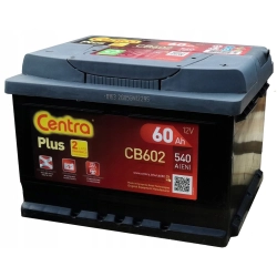 AKUMULATOR CENTRA PLUS 60AH 540A CB602