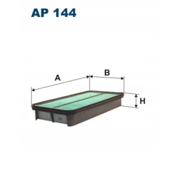 FILTR POWIETRZA FILTRON AP 144