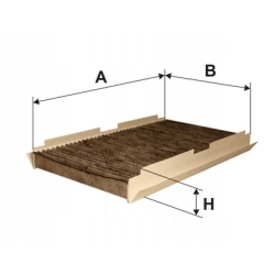 FILTR KABINOWY FILTRON K1093A PEUGOT K 1093A