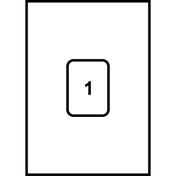 ETYKIETY SAMOPRZYLEPNE BIAŁE A4 100 ARKUSZY 210x297mm