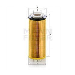 FILTR OLEJU MANN HU 720/3 X DO BMW