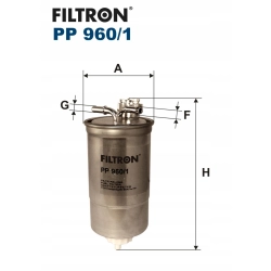 FILTR PALIWA FILTRON PP960/1 SEAT PP 960/1