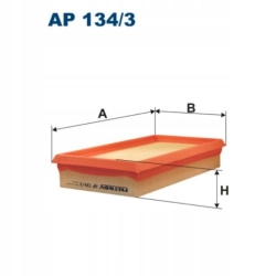 FILTR POWIETRZA FILTRON AP 134/3 RENAULT