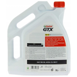 CASTROL GTX 5W30 RN17 5L DO RENAULT DACIA